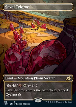 Savai Triome - Ikoria: Lair of Behemoths: Extras (Rare) [XIKO-312]