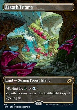 Zagoth Triome - Ikoria: Lair of Behemoths: Extras (Rare) [XIKO-313]