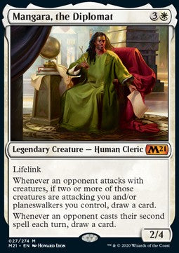 Mangara, the Diplomat - Core 2021 (Mythic) [M21-27]