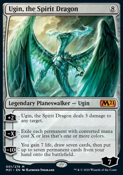 Ugin, the Spirit Dragon⁣ - Core 2021⁣ (Mythic)⁣ [1]