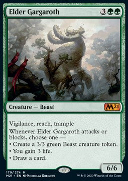 Elder Gargaroth - Core 2021 (Mythic) [M21-179]