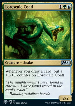 Lorescale Coatl - Core 2021 (Uncommon) [M21-221]