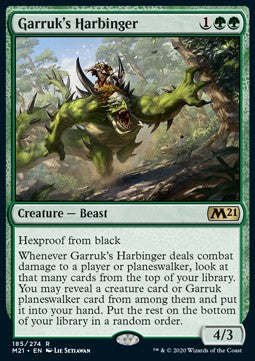 Garruk's Harbinger - Core 2021 (Rare) [M21-185]