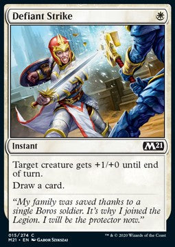 Defiant Strike - Core 2021 (Common) [M21-15]