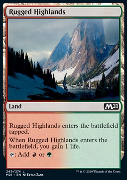 Rugged Highlands - Core 2021 (Common) [M21-249]