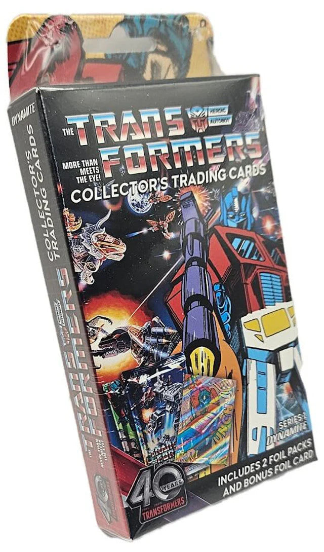 Transformers 40th Anniversary Trading Cards - Hanger Box