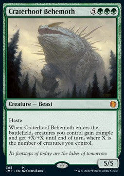 Craterhoof Behemoth - Jumpstart (Mythic) [JMP-385]
