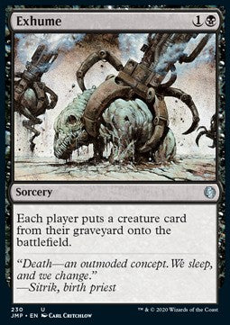 Exhume - Jumpstart (Uncommon) [JMP-230]