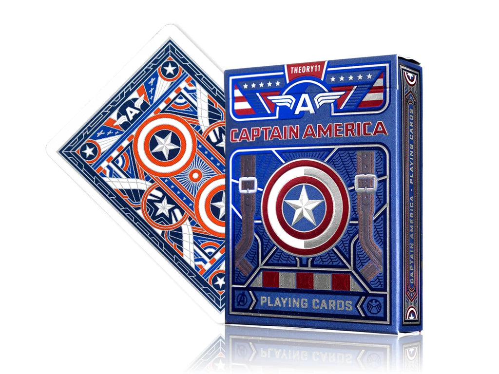 Theory 11 - Captain America Playing Cards