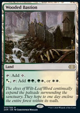 Wooded Bastion - Double Masters (Rare) [2XM-332]