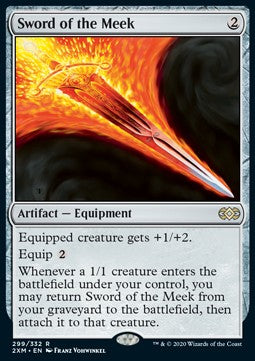 Sword of the Meek - Double Masters (Rare) [2XM-299]