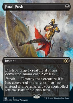 Fatal Push - Double Masters: Extras (Rare) [X2XM-343]