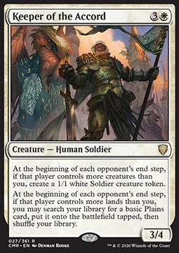 Keeper of the Accord⁣ - Commander Legends⁣ (Rare)⁣ [27]