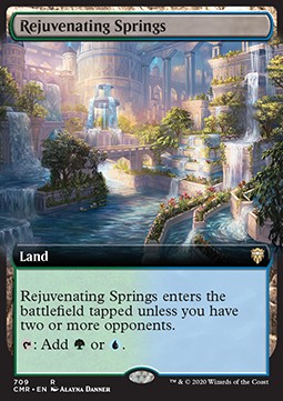 Rejuvenating Springs⁣ - Commander Legends: Extras⁣ (Rare)⁣ [709]
