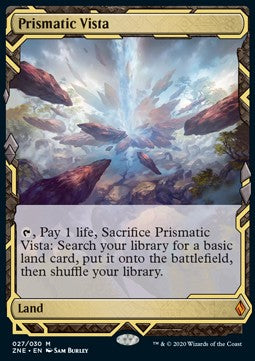 Prismatic Vista - Zendikar Rising Expeditions (Mythic) [ZNE-27]