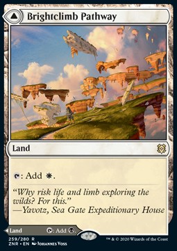 Brightclimb Pathway // Grimclimb Pathway - Zendikar Rising (Rare) [ZNR-259]