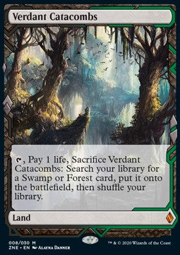 Verdant Catacombs - Zendikar Rising Expeditions (Mythic) [ZNE-8]