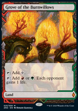 Grove of the Burnwillows - Zendikar Rising Expeditions (Mythic) [ZNE-25]