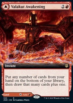 Valakut Awakening // Valakut Stoneforge - Zendikar Rising: Extras (Rare) [XZNR-355]