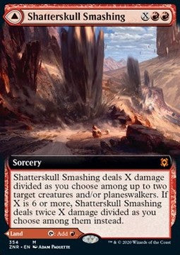 Shatterskull Smashing // Shatterskull, the Hammer Pass - Zendikar Rising: Extras (Mythic) [XZNR-354]