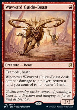 Wayward Guide-Beast - Zendikar Rising (Rare) [ZNR-176]