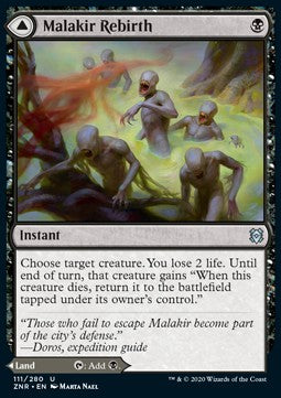Malakir Rebirth // Malakir Mire⁣ - Zendikar Rising⁣ (Uncommon)⁣ [111]