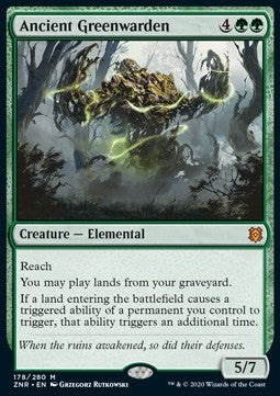 Ancient Greenwarden - Zendikar Rising (Mythic) [ZNR-178]
