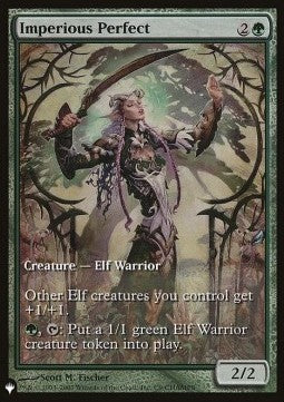 Imperious Perfect - The List (Rare) [ZNL-4]