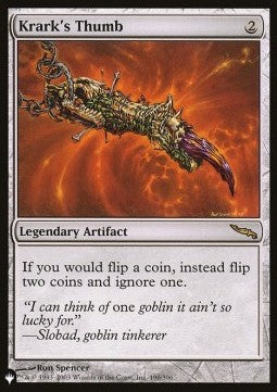 Krark's Thumb - The List (Rare) [ZNL-190]