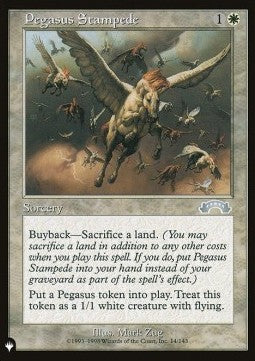 Pegasus Stampede⁣ - The List⁣ (Uncommon)⁣ [14]