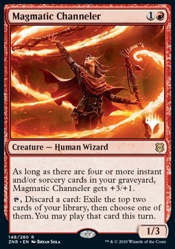 Magmatic Channeler (V.1)⁣ - Zendikar Rising: Promos⁣ (Rare)⁣ [148]