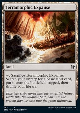Terramorphic Expanse - Commander: Zendikar Rising (Common) [ZNC-142]