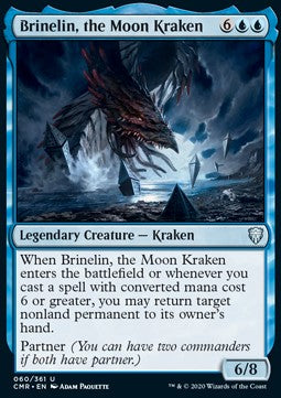 Brinelin, the Moon Kraken - Commander Legends (Uncommon) [CMR-60]