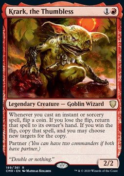 Krark, the Thumbless⁣ - Commander Legends⁣ (Rare)⁣ [189]