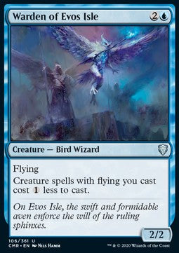 Warden of Evos Isle - Commander Legends (Uncommon) [CMR-106]