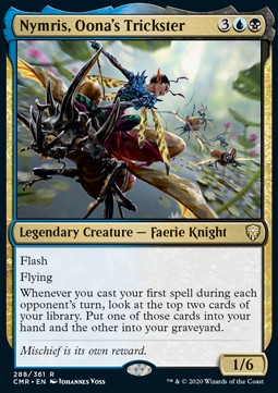 Nymris, Oona's Trickster⁣ - Commander Legends⁣ (Rare)⁣ [288]