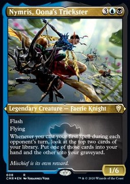 Nymris, Oona's Trickster⁣ - Commander Legends: Extras⁣ (Rare)⁣ [608]