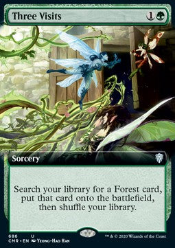 Three Visits⁣ - Commander Legends: Extras⁣ (Uncommon)⁣ [686]