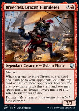 Breeches, Brazen Plunderer⁣ - Commander Legends⁣ (Uncommon)⁣ [165]