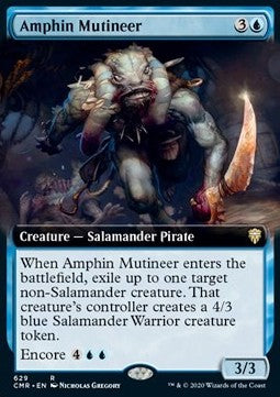 Amphin Mutineer⁣ - Commander Legends: Extras⁣ (Rare)⁣ [629]