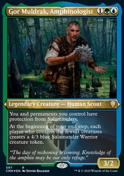 Gor Muldrak, Amphinologist⁣ - Commander Legends: Extras⁣ (Rare)⁣ [597]