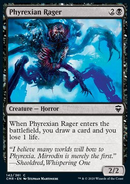 Phyrexian Rager - Commander Legends (Common) [CMR-142]