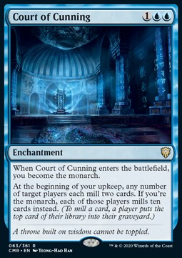 Court of Cunning - Commander Legends (Rare) [CMR-63]