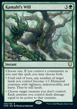 Kamahl's Will⁣ - Commander Legends⁣ (Rare)⁣ [238]