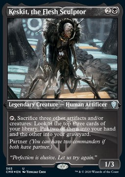 Keskit, the Flesh Sculptor⁣ - Commander Legends: Extras⁣ (Uncommon)⁣ [565]