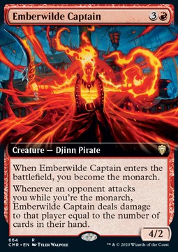 Emberwilde Captain⁣ - Commander Legends: Extras⁣ (Rare)⁣ [664]