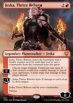 Jeska, Thrice Reborn⁣ - Commander Legends: Extras⁣ (Mythic)⁣ [513]