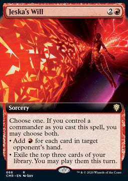 Jeska's Will⁣ - Commander Legends: Extras⁣ (Rare)⁣ [668]