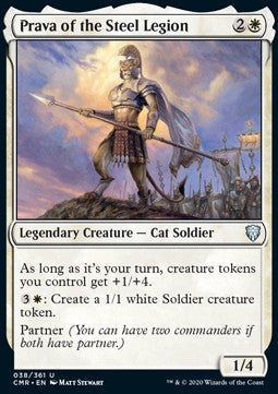 Prava of the Steel Legion⁣ - Commander Legends⁣ (Uncommon)⁣ [38]