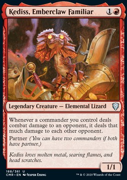 Kediss, Emberclaw Familiar⁣ - Commander Legends⁣ (Uncommon)⁣ [188]